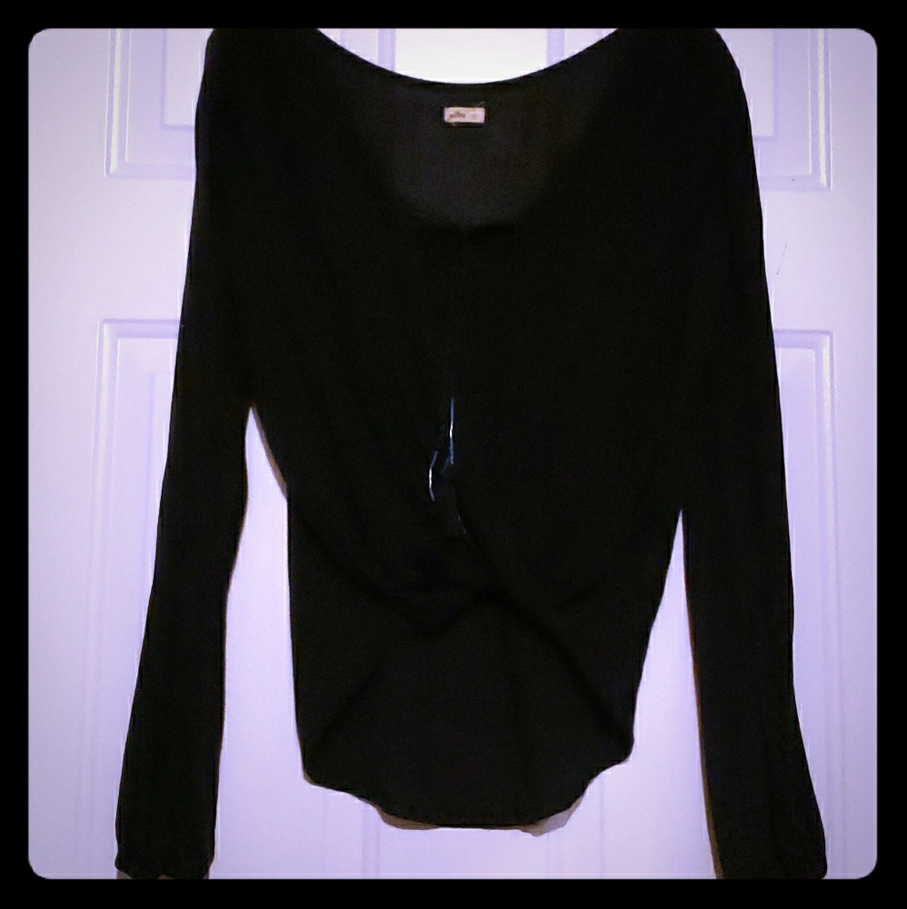Open Tie Front Shirt